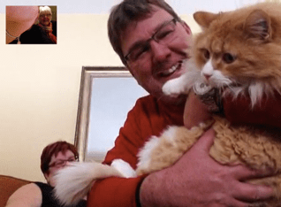 FaceTime with my family – from Canterbury (with more&nbsp;family!)