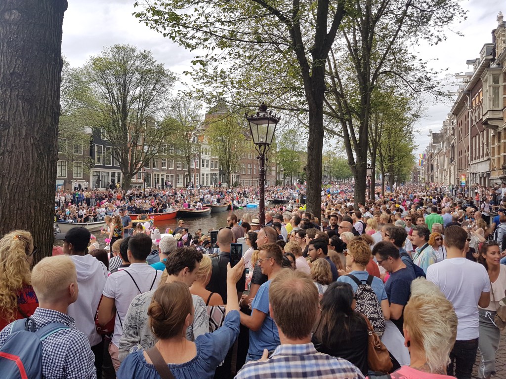 Day 3 in Amsterdam – Pride & the Canal&nbsp;Parade!!